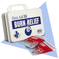 Burn Relief - 16 Poly White Box - K203030 Burn Relief - 16 Poly White Box - K203030