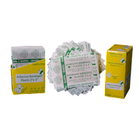 Adhesive Strips Plastic 2" x 3" - 25/Box - R523561