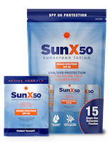 Sun X 50 Lotion Pouch 15/Bag - R525011